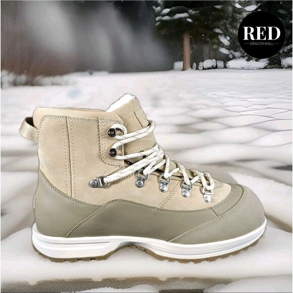 UGG SAND BRECKEN LACE EXTREME WATERPROOF WINTER BOOTS - WOMEN'S SIZE 8 - Picture 11 of 14